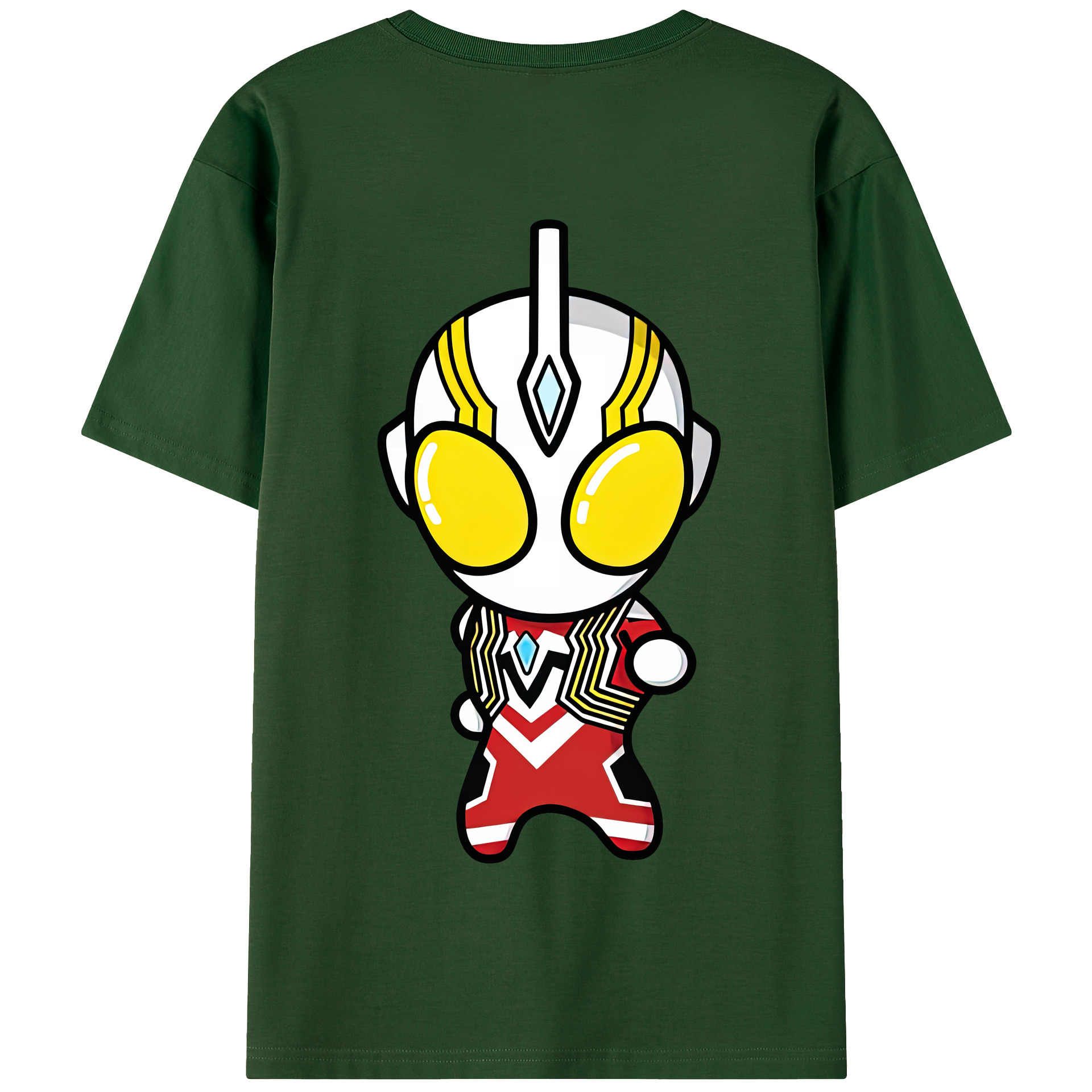 （画像用） ウルトラマン Ultraman 綿100％半袖Tシャツ（背面プリント）